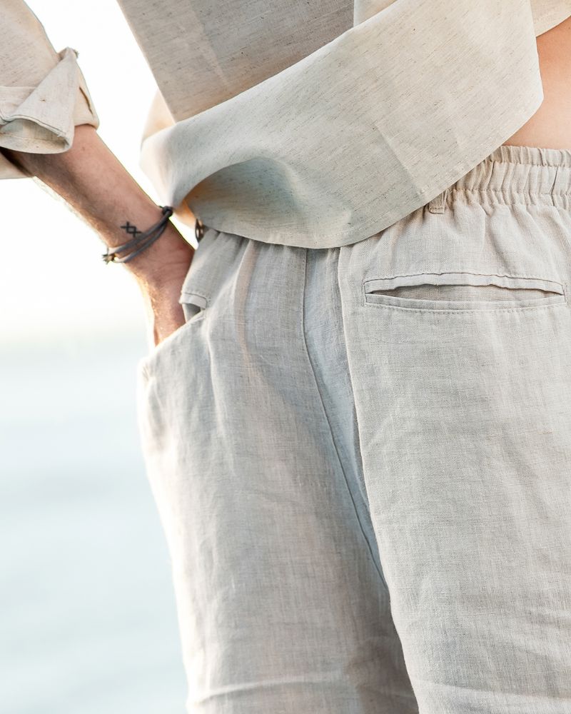 Casablanca - Premium Linen Shorts Bernard Grimberg WorldWide