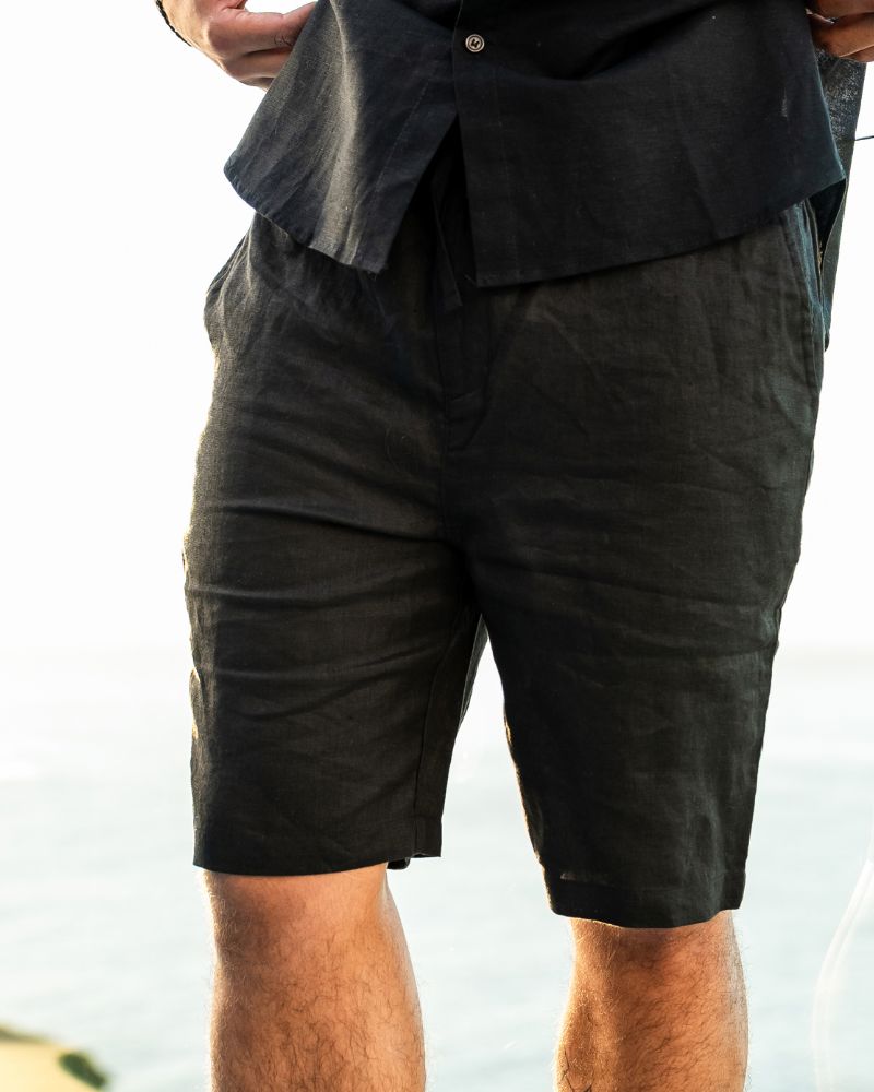 Casablanca - Premium Linen Shorts Bernard Grimberg WorldWide