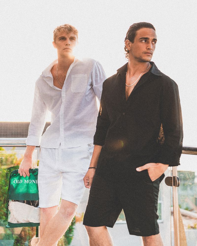 Casablanca - Premium Linen Shorts Bernard Grimberg WorldWide