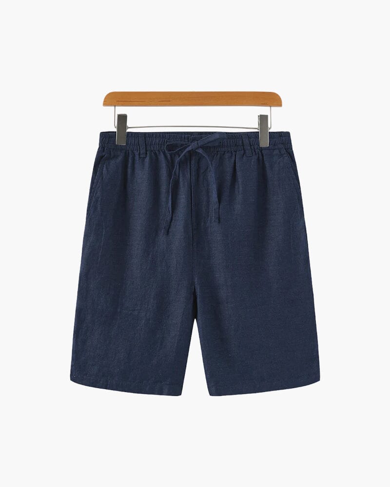 Casablanca - Premium Linen Shorts Bernard Grimberg WorldWide Blue S