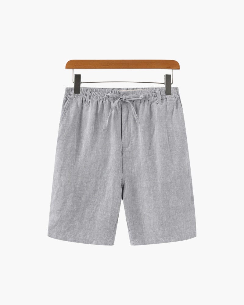 Casablanca - Premium Linen Shorts Bernard Grimberg WorldWide Gray S