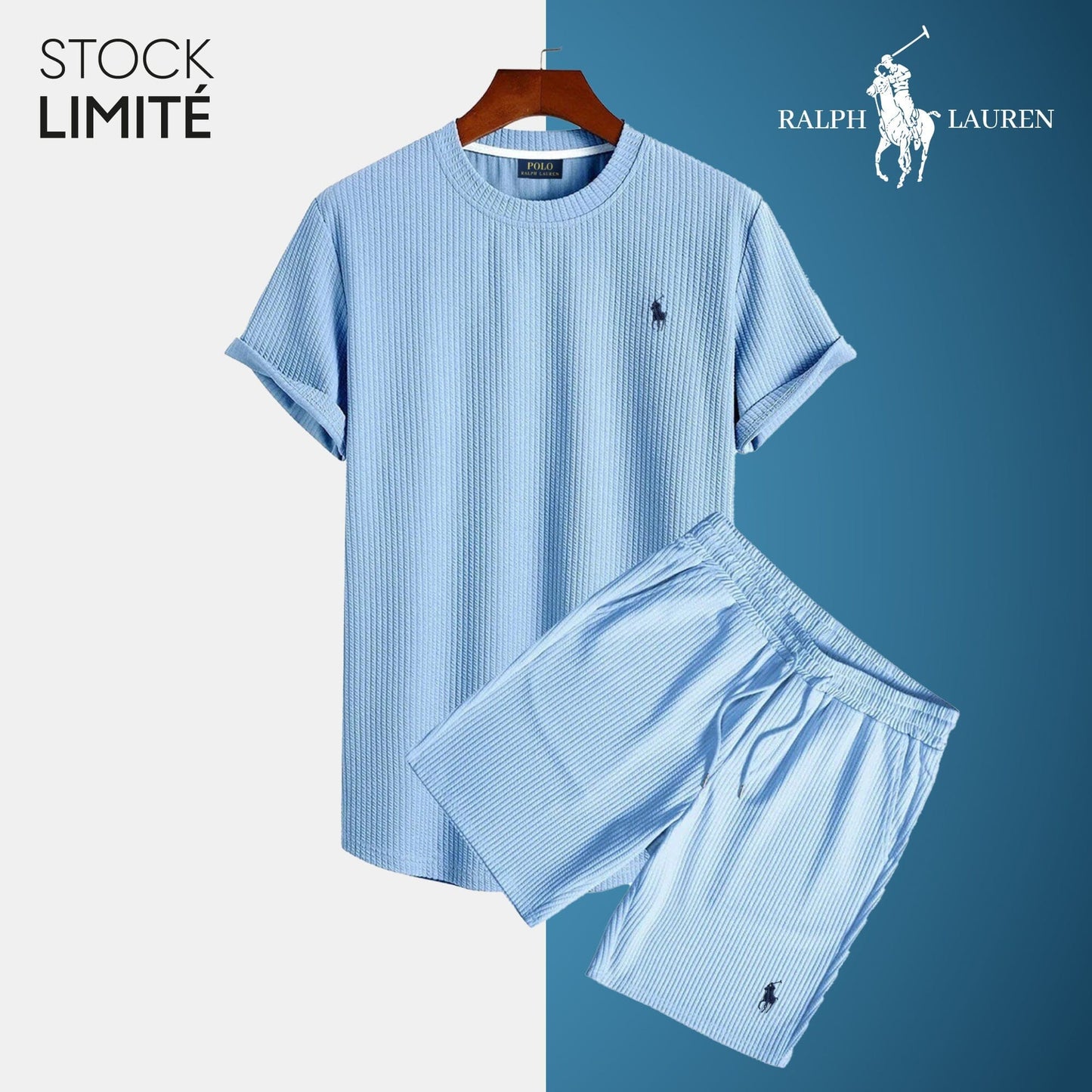 Casual R&L | The Riviera Ensemble Bernard Grimberg Sky Blue S