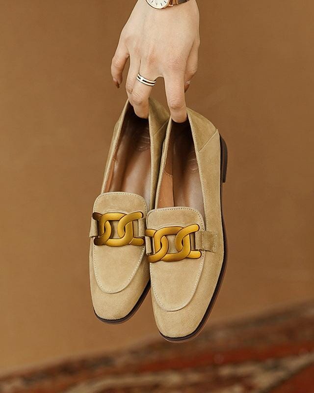 Duchess Loafers Suede Bernard Grimberg Women
