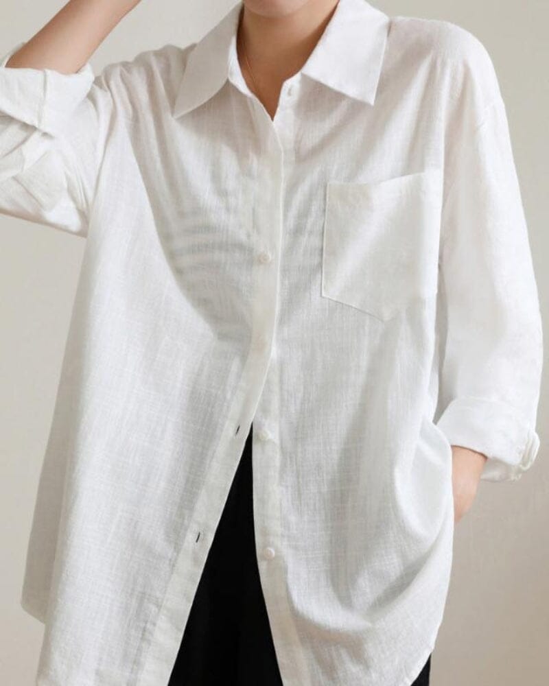 Estate Lady Linen Shirt Bernard Grimberg Women