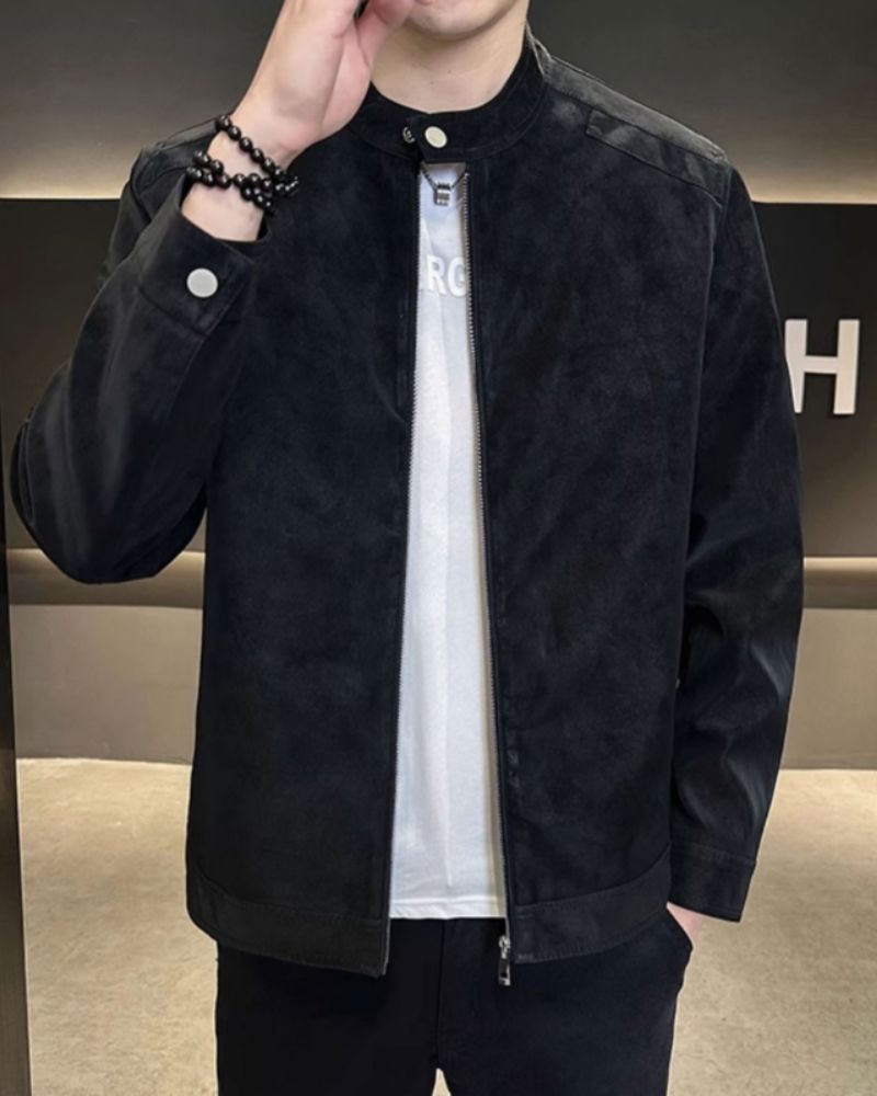 Estate Suede Leather Jacket Jacket Bernard Grimberg
