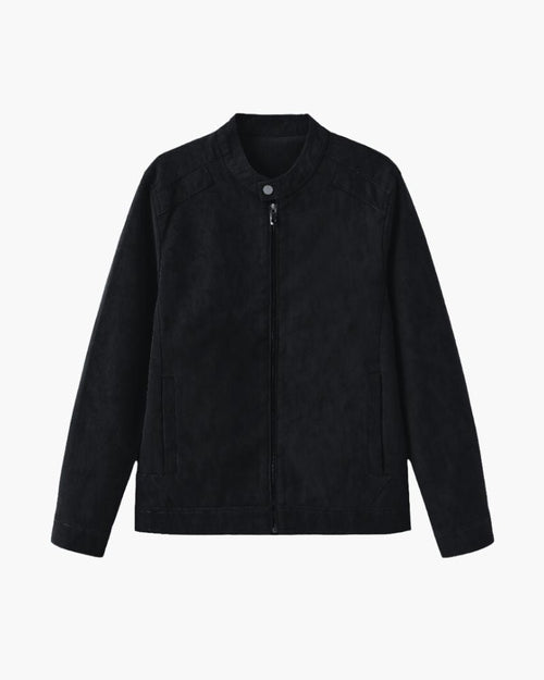 Estate Suede Leather Jacket Jacket Bernard Grimberg Black S