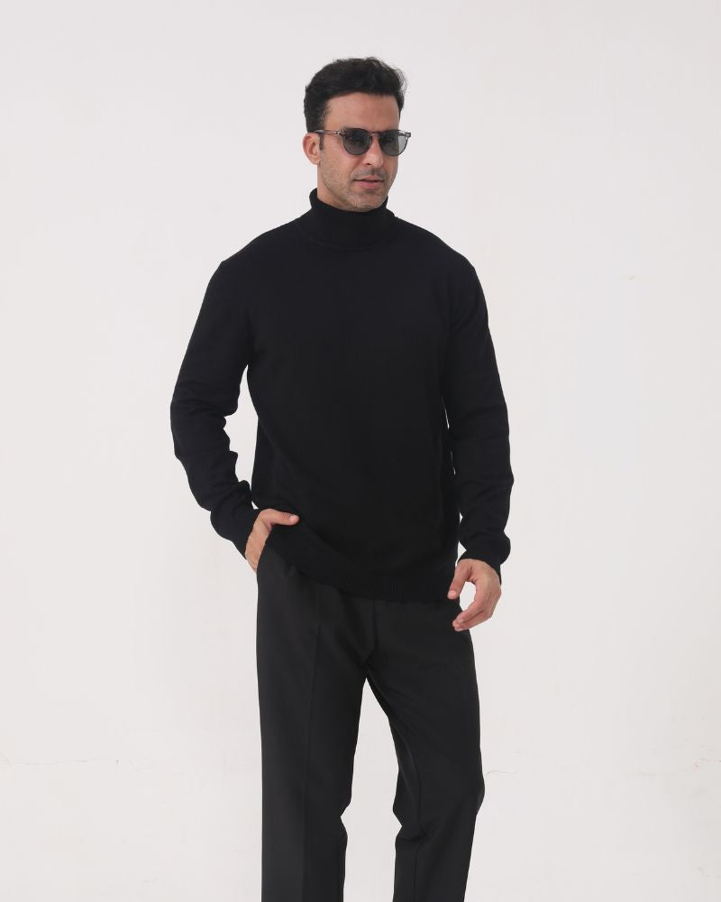 Gstaad Merino Wool Turtleneck Bernard Grimberg