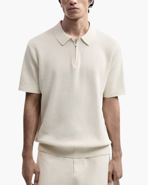 Marbella Zip Up Polo Bernard Grimberg WorldWide