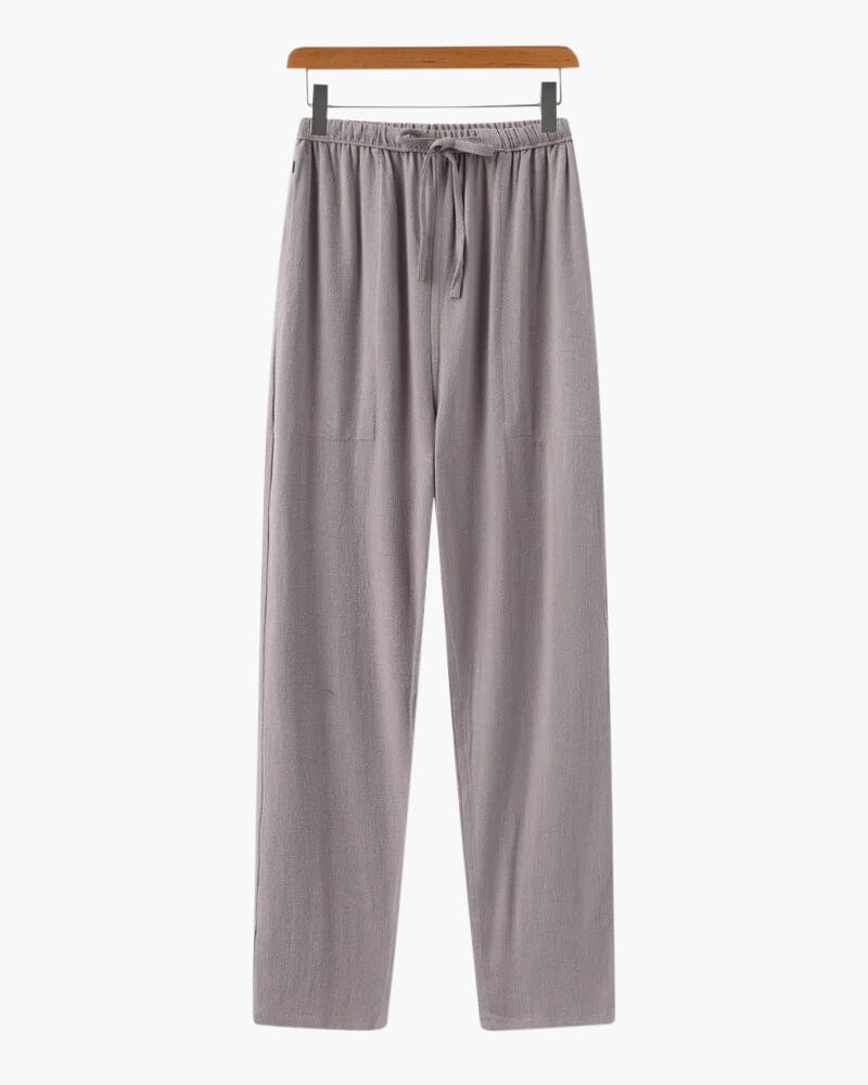 Marrakech - Linen Pantalon (Slim Fit) Bernard Grimberg WorldWide Gray S