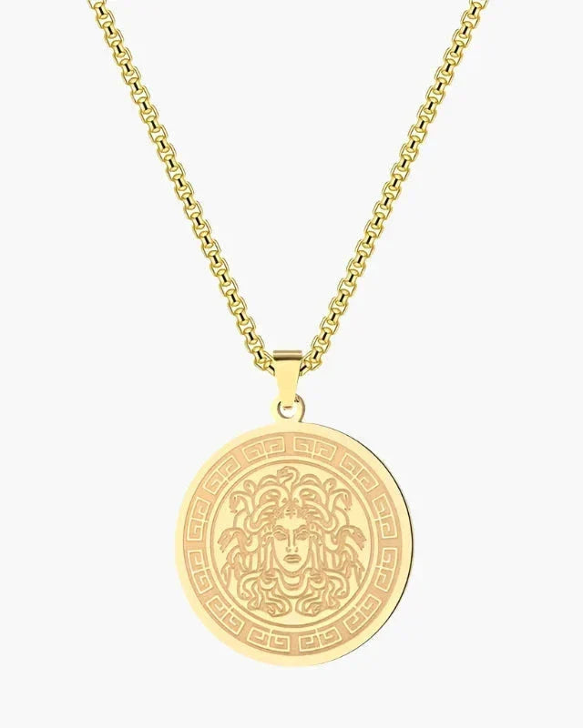 Medusa Long Chain (Gold & Silver) 0 oldmoneystyle Gold