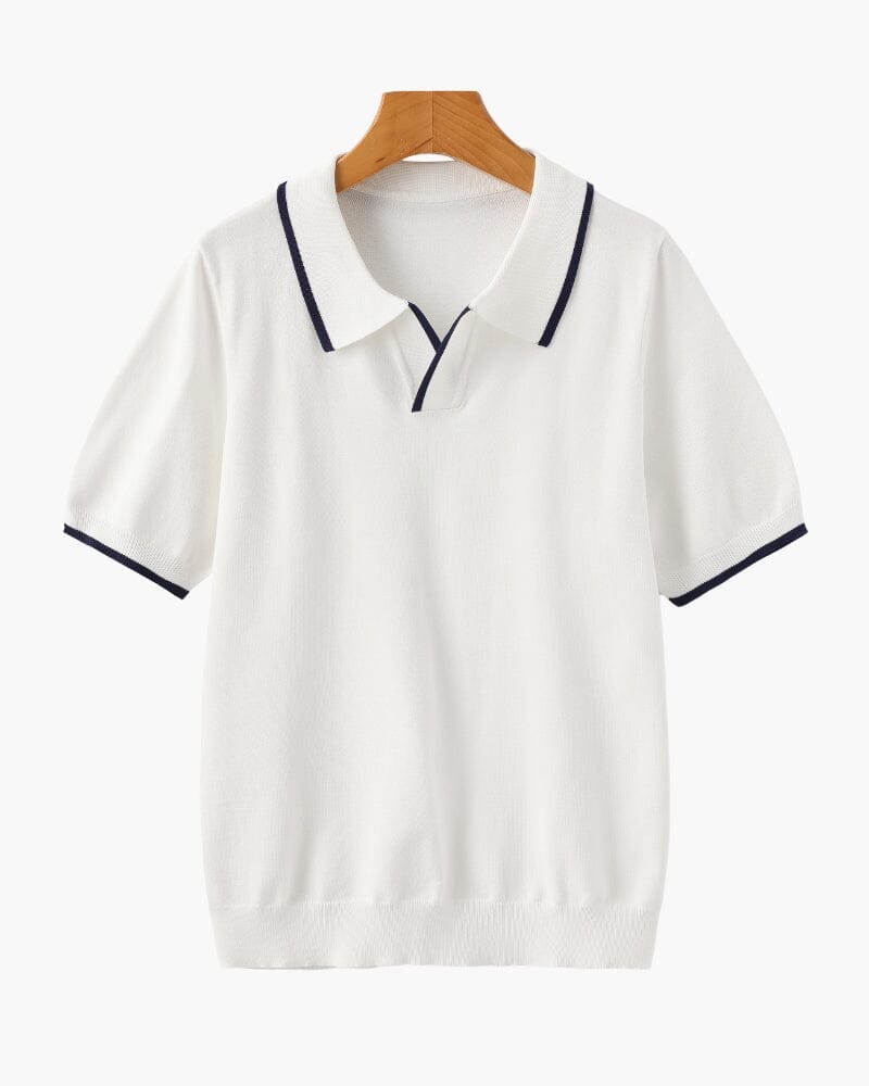 Monaco Edge Polo T-shirt Bernard Grimberg White XS