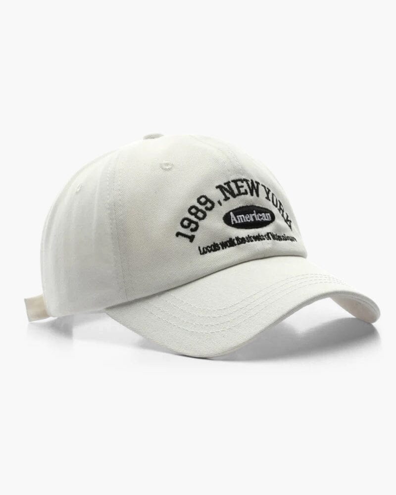 New York Cap Bernard Grimberg White