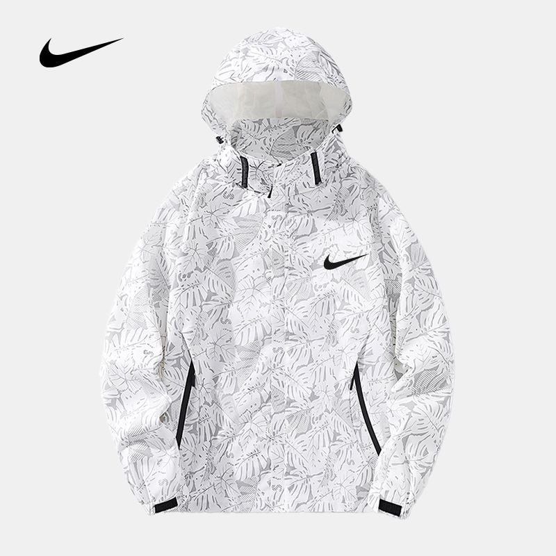 NK™ Hooded Casual Jacket Bernard Grimberg White S