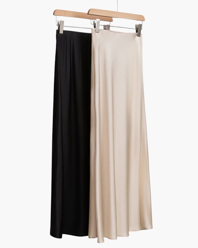 Old Money Silk Skirt Bernard Grimberg Women