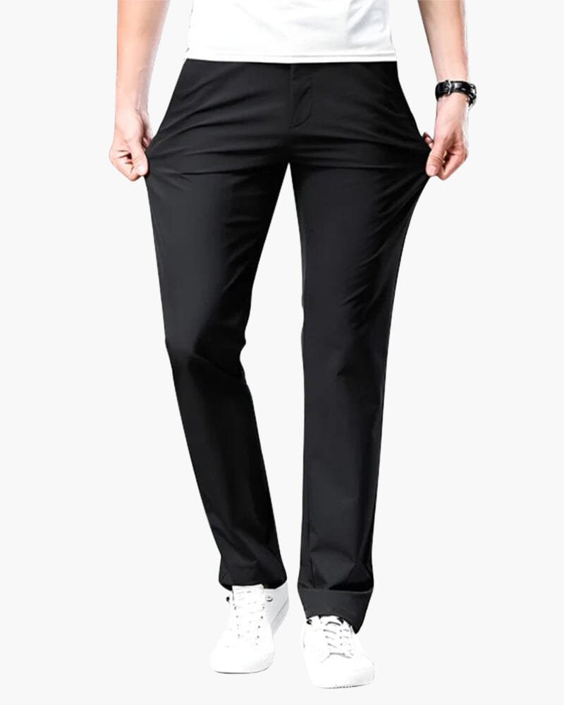 Porto Chino Pants 0 oldmoneystyle Black 32