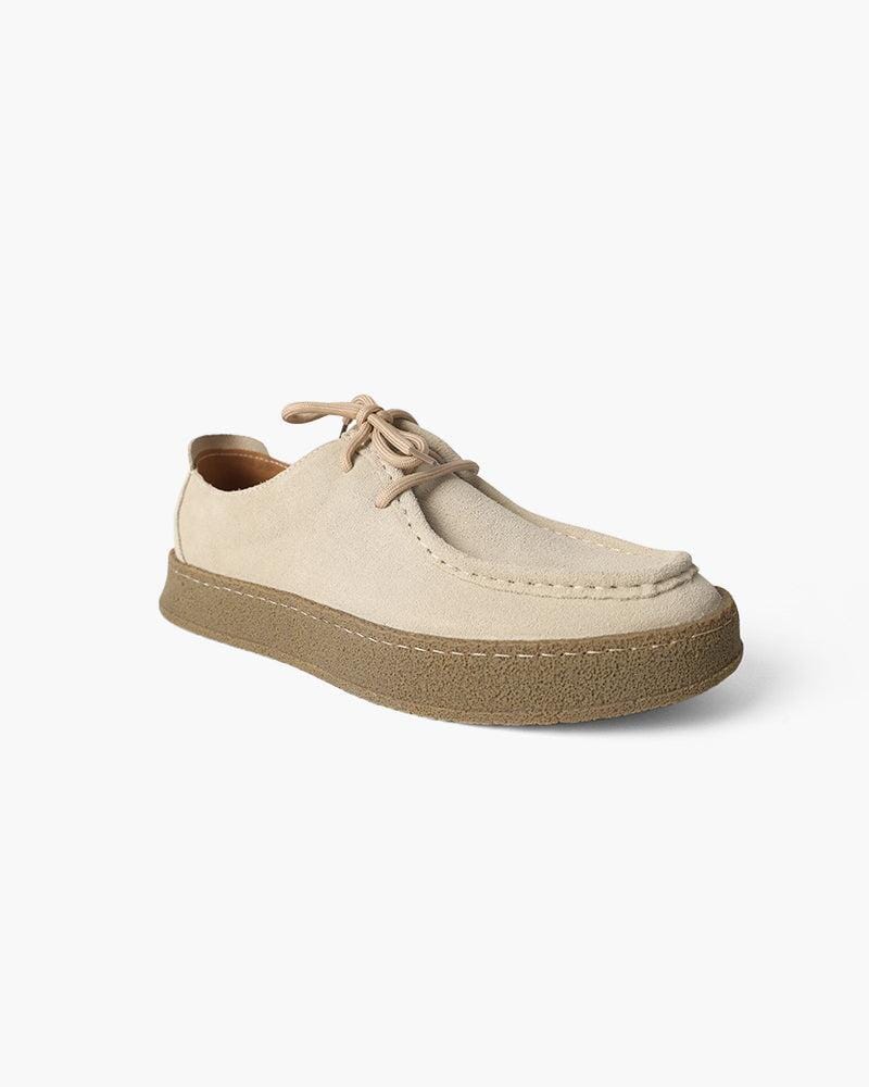 Premium Suede City Shoes Bernard Grimberg Beige EU 38 / UK 5 / US 5.5