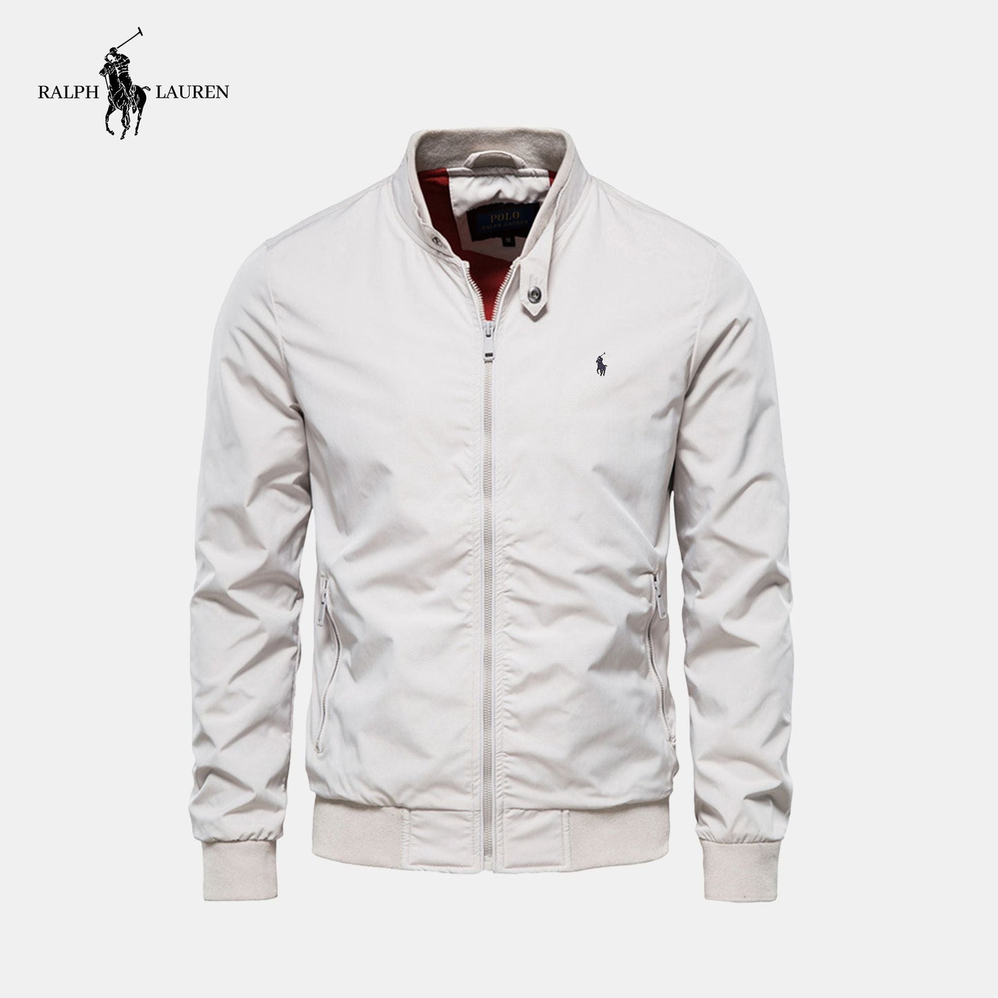 R&L™ Bomber Jacket (CLEARANCE) Bernard Grimberg White M