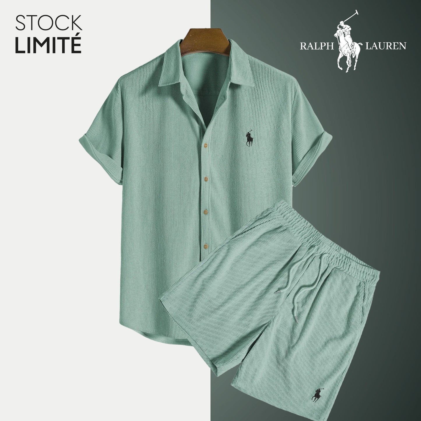 R&L Casual Outfit Bernard Grimberg Green S