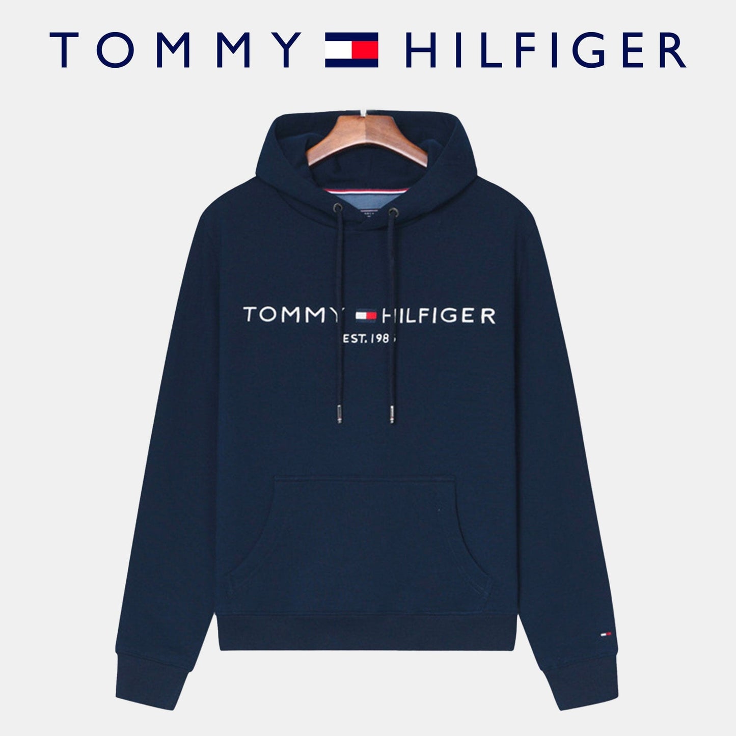 TH Hoodie (CLEARANCE) Bernard Grimberg Blue M