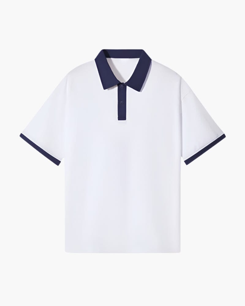 The Como Polo T-shirt Bernard Grimberg Navy S