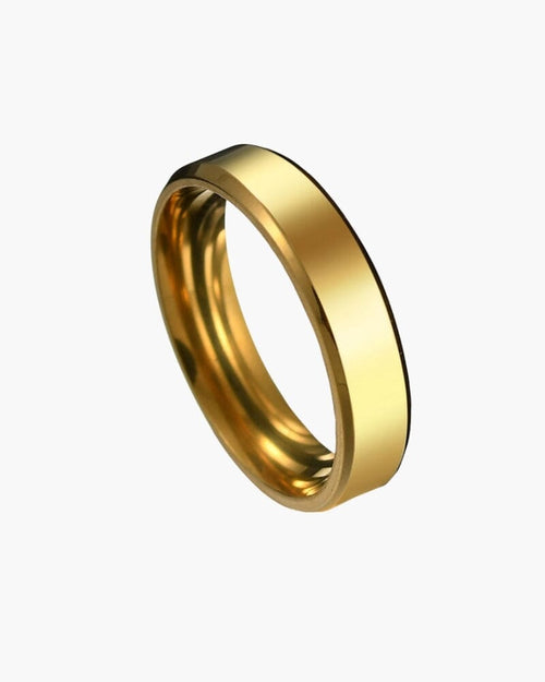 Trinity Steel Ring 0 Bernard Grimberg WorldWide Gold 5