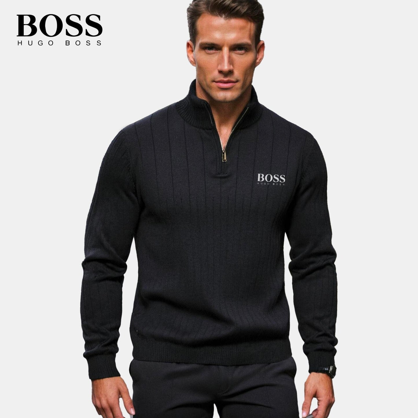 Zip-up sweater (CLEARANCE) Bernard Grimberg