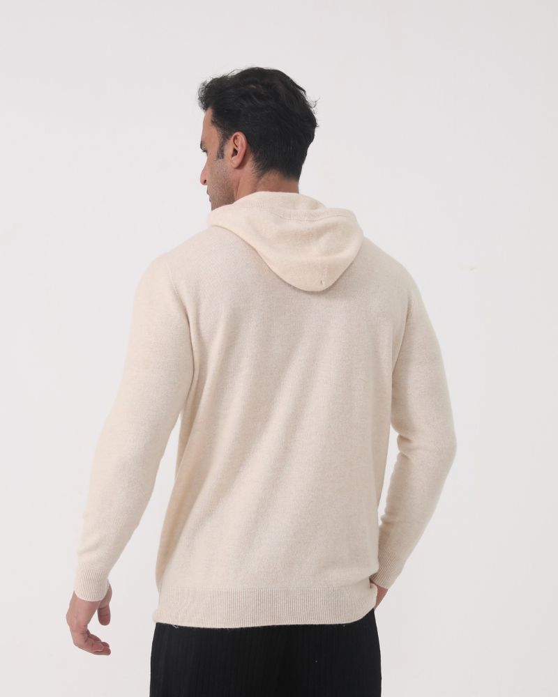 100% Cashmere Hoodie Bernard Grimberg 