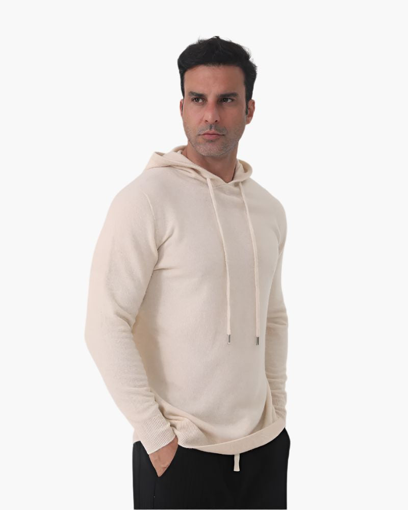 100% Cashmere Hoodie Bernard Grimberg 