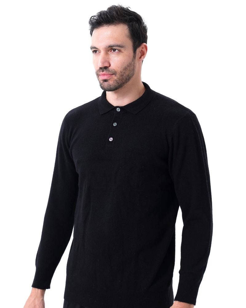 100% Cashmere Polo Bernard Grimberg 