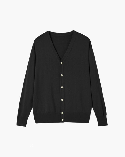 100% Premium Wool Gillet Bernard Grimberg Black XS 