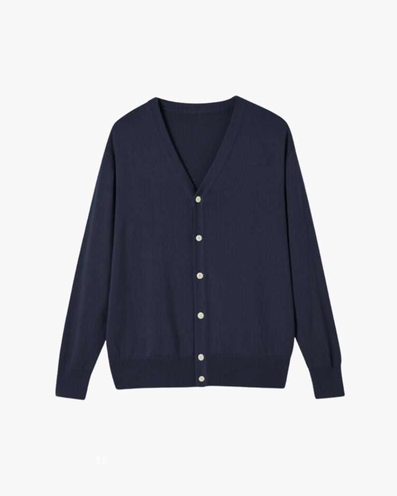 100% Premium Wool Gillet Bernard Grimberg Navy XS 