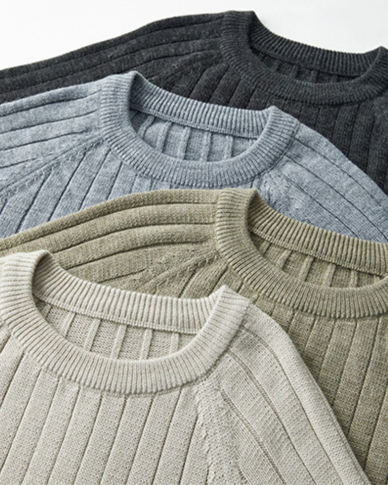 100% Premium Wool Sweater Bernard Grimberg 