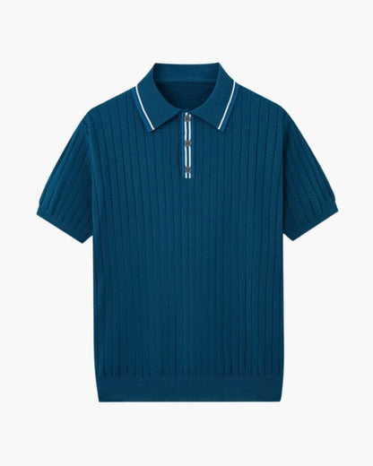 Ashford Knit Polo 0 Bernard Grimberg Blue S 