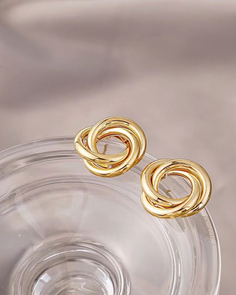 Aurelia Knot Studs Bernard Grimberg Women 
