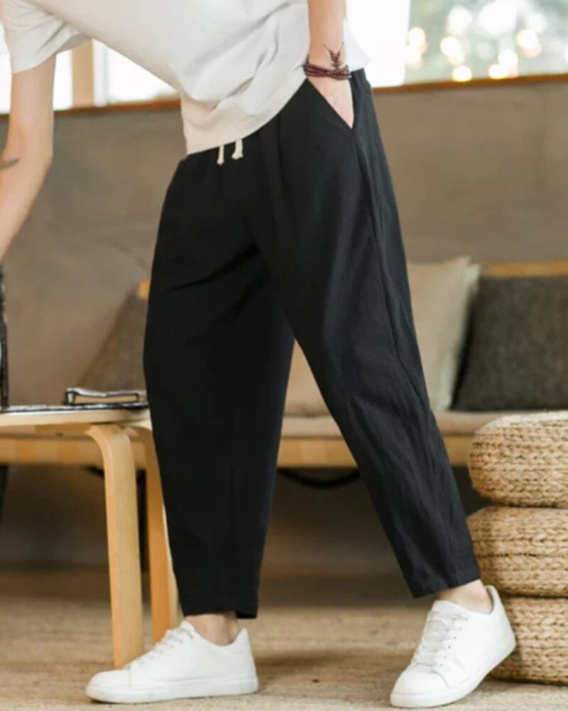 Cancun Cotton Pantalon Bernard Grimberg WorldWide Black S 