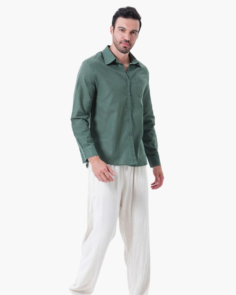 Cape Town - 100% Linen Shirt Bernard Grimberg WorldWide 
