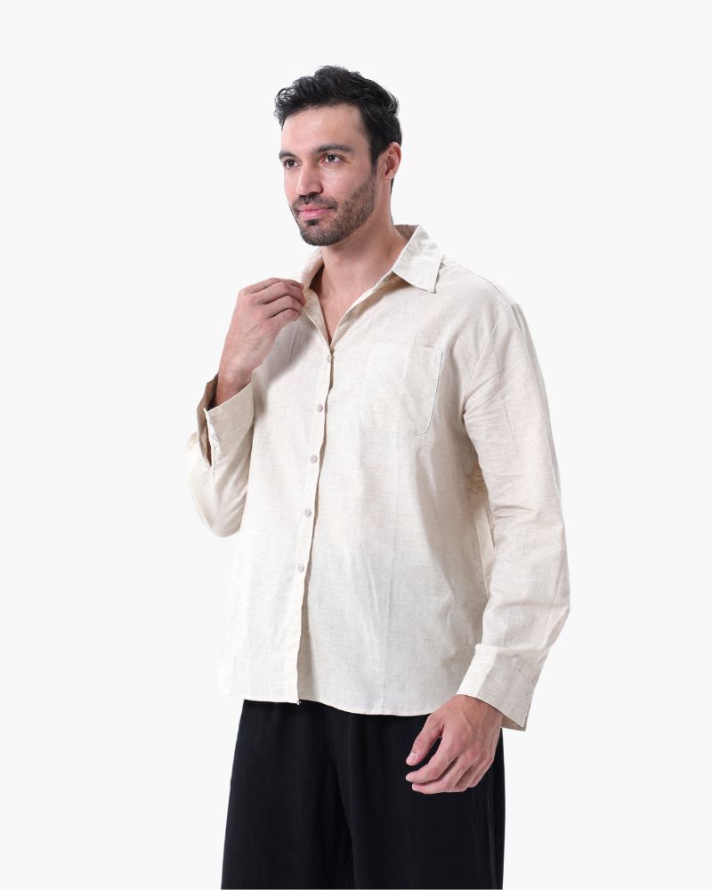Cape Town - 100% Linen Shirt Bernard Grimberg WorldWide 