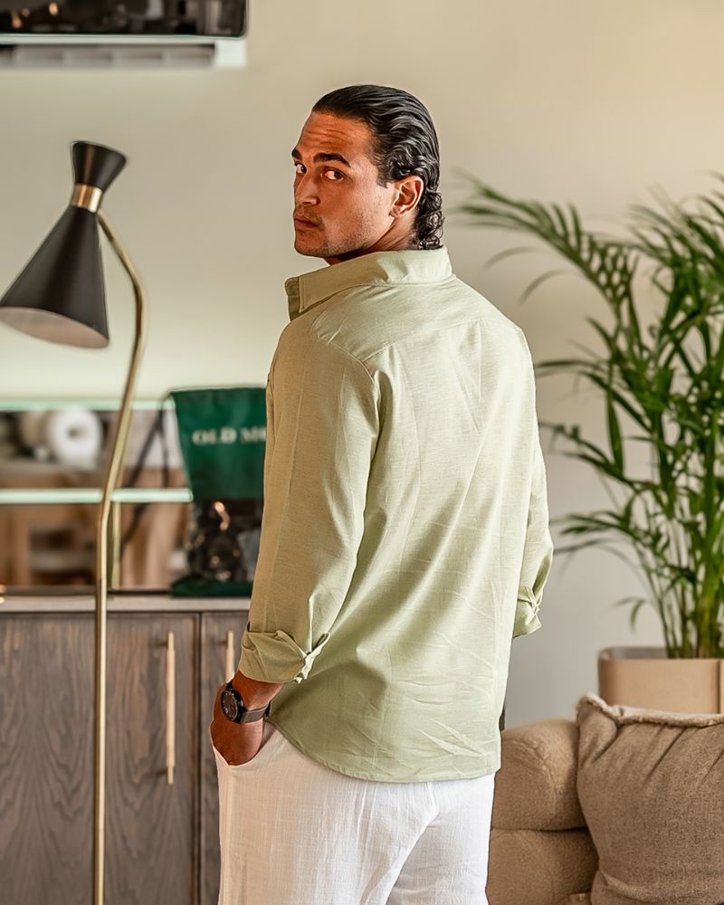 Cape Town - 100% Linen Shirt Bernard Grimberg WorldWide 