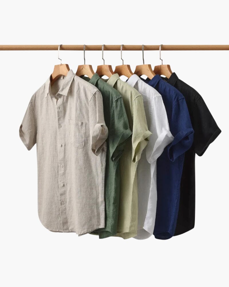Cape Town - Linen Shirt (Shortsleeve) Bernard Grimberg WorldWide 
