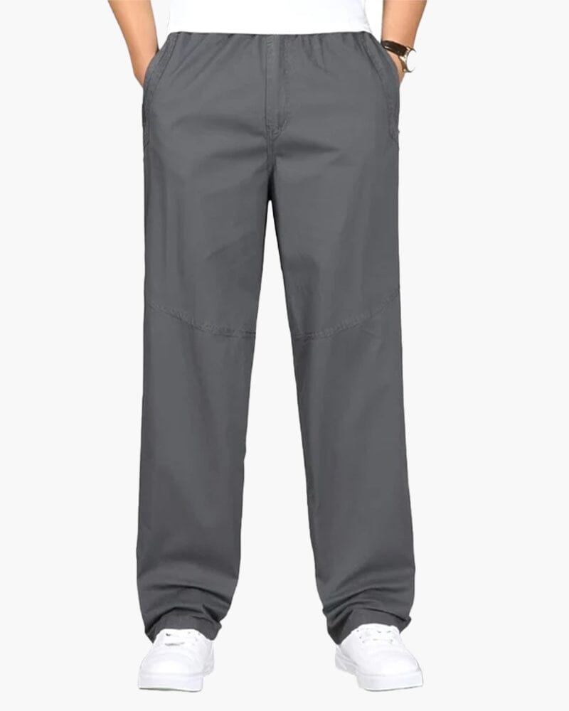 Capri Cotton Pantalon 0 oldmoneystyle S Gray 