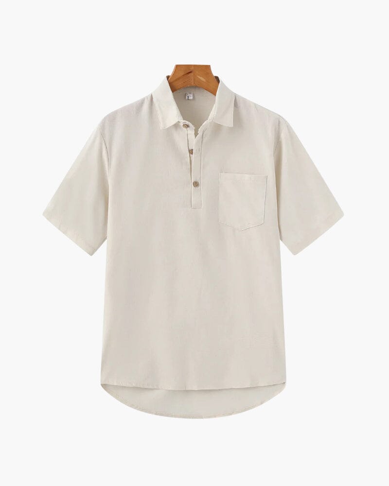 Casablanca - Linen Polo Bernard Grimberg WorldWide Beige S 