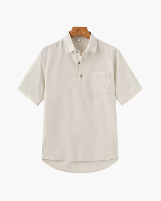 Casablanca - Linen Polo Bernard Grimberg WorldWide Beige S 