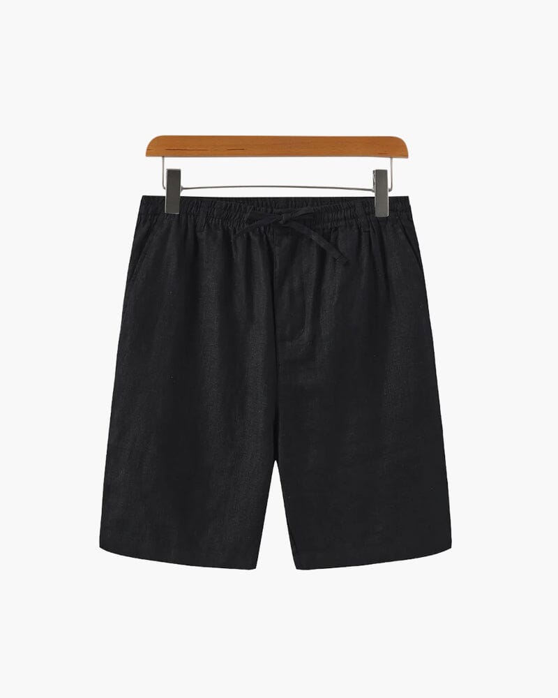Casablanca - Premium Linen Shorts Bernard Grimberg WorldWide Black S 
