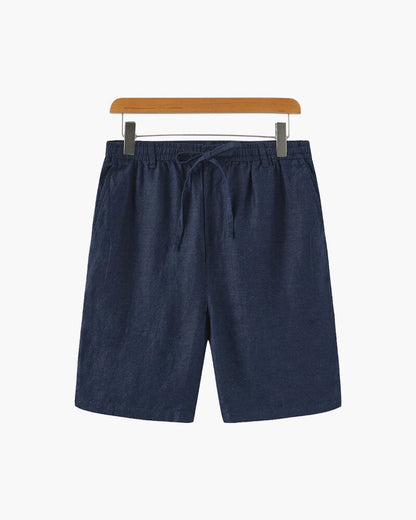 Casablanca - Premium Linen Shorts Bernard Grimberg WorldWide Blue S 