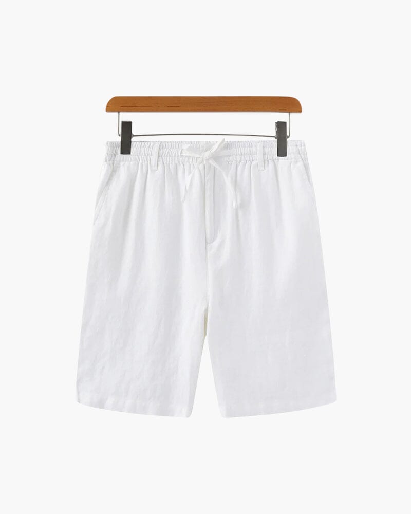 Casablanca - Premium Linen Shorts Bernard Grimberg WorldWide White S 