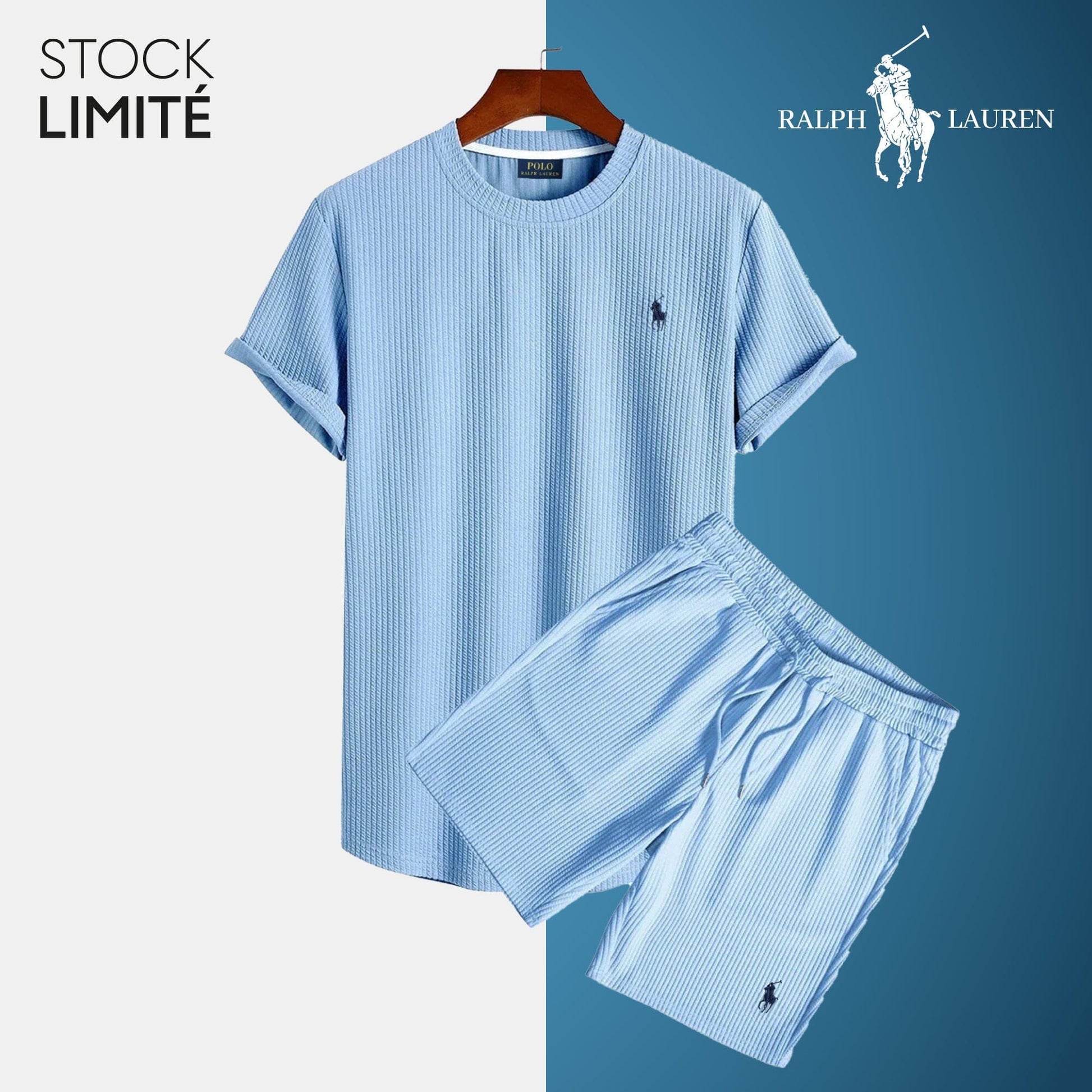 Casual R&L | The Riviera Ensemble Bernard Grimberg Sky Blue S 
