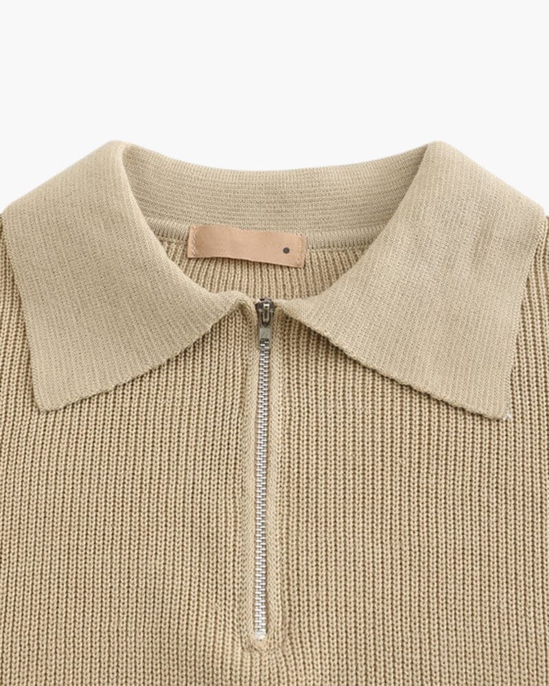 Cesare Half Zip Sweater Bernard Grimberg 