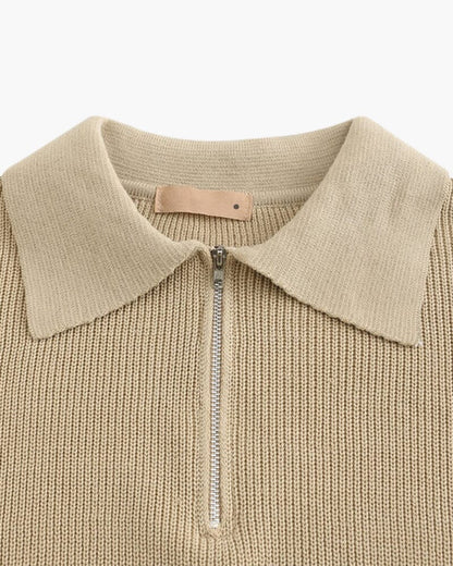 Cesare Half Zip Sweater Bernard Grimberg 