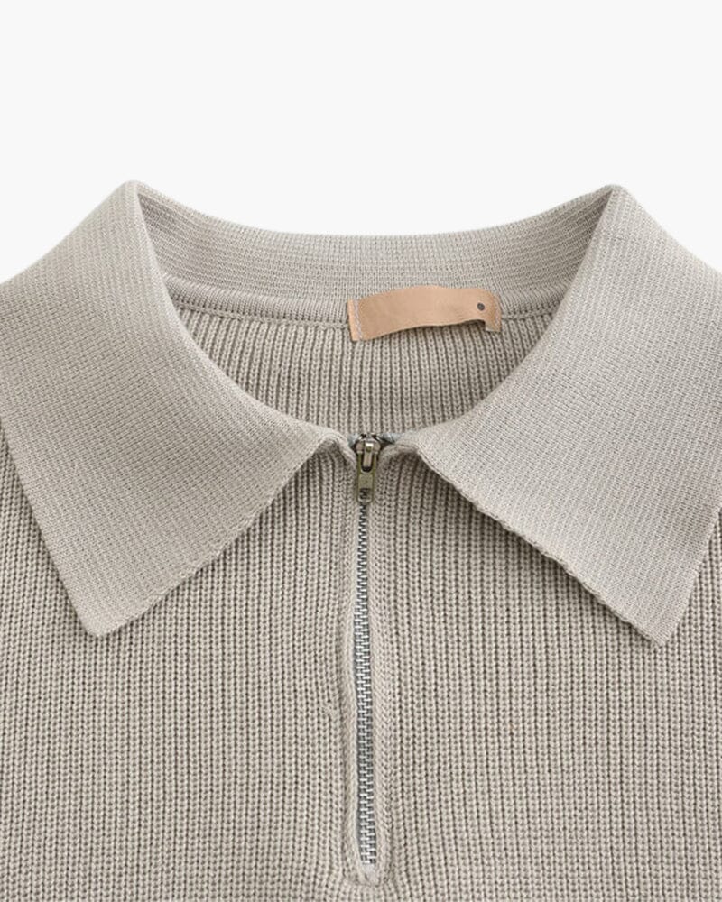 Cesare Half Zip Sweater Bernard Grimberg 