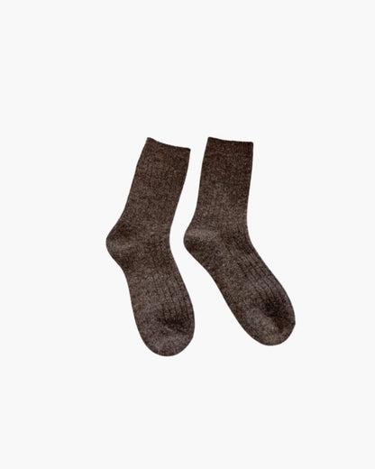 Comfort Socks Bernard Grimberg Women Brown One size 